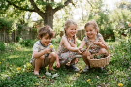 Backyard Blessings: A Simple Nature Scavenger Hunt for Little Hearts